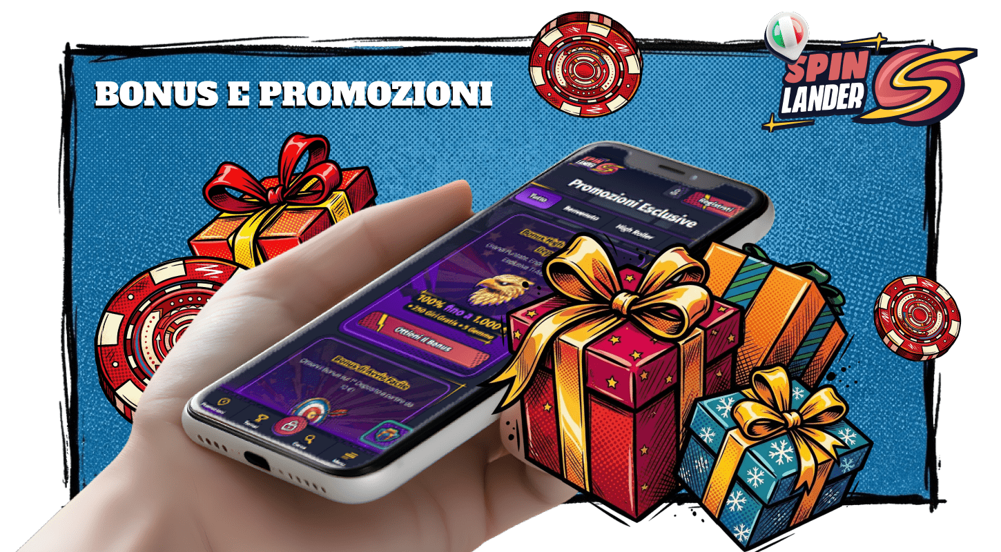 L'app spinlander Casino ha generosi bonus per i giocatori