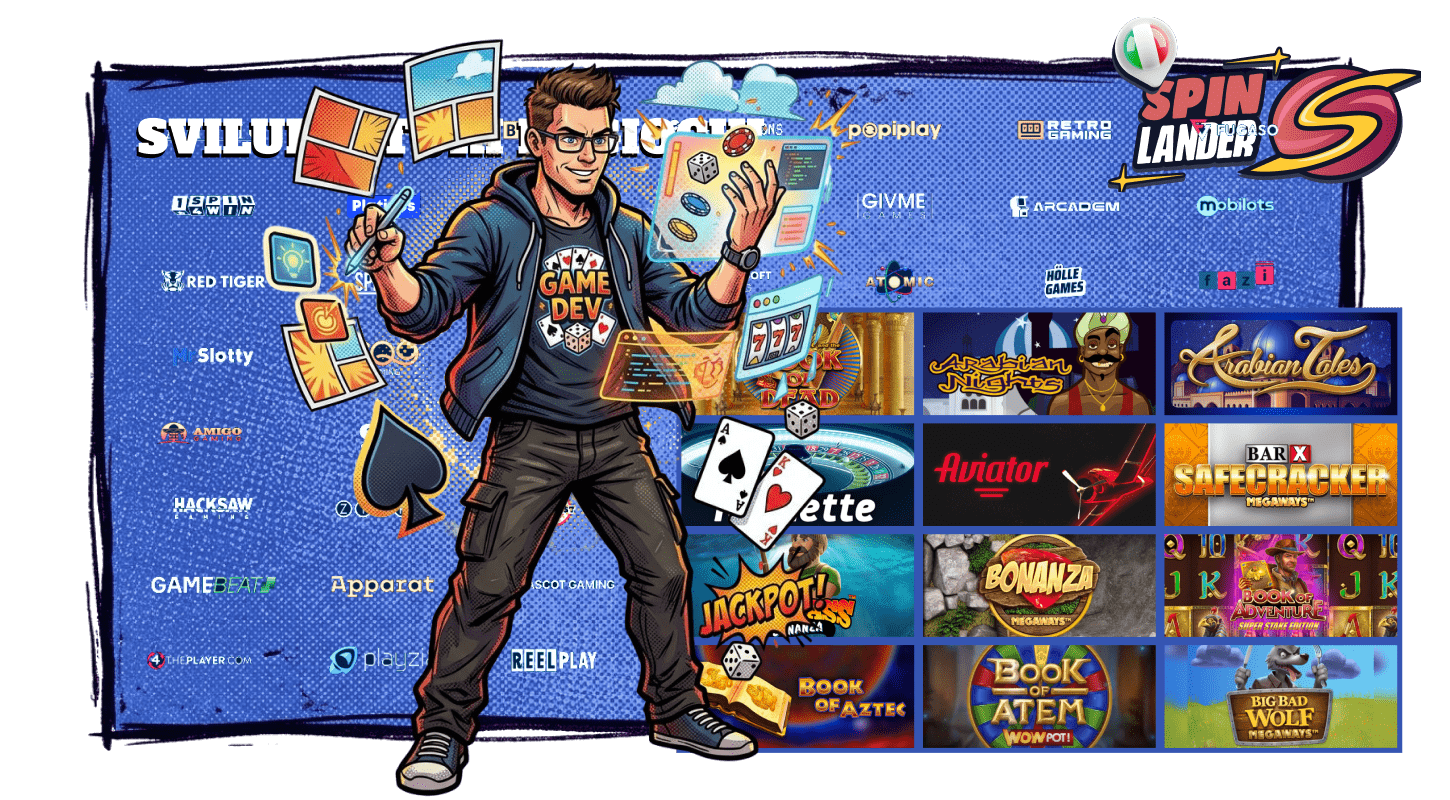 Spinlander casino online ha i migliori sviluppatori di giochi